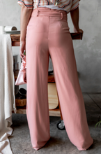 Load image into Gallery viewer, Wide Leg Pink Hampton Pants