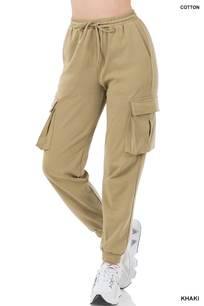 Jogger cargo beige hot sale